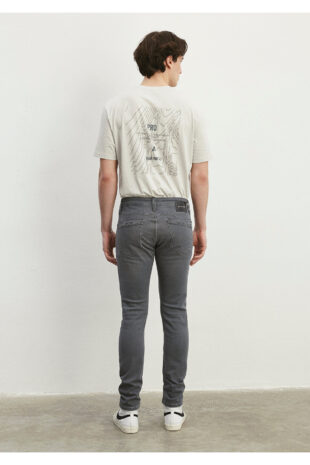 جین متالیک فاق نرمال مردانه ماوی | 424