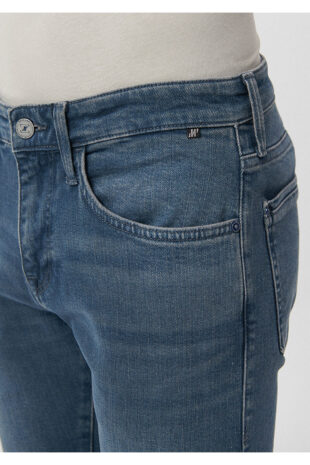 جین خاکستری فاق نرمال مردانه ماوی | 424