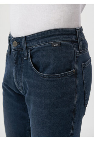 جین آبی فاق نرمال مردانه ماوی | 424