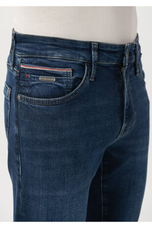 جین آبی فاق نرمال مردانه ماوی | 424