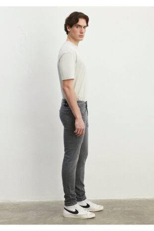 جین متالیک فاق نرمال مردانه ماوی | 424