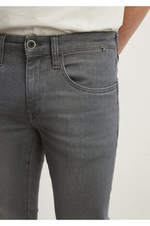 جین متالیک فاق نرمال مردانه ماوی | 424