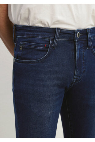 جین آبی فاق نرمال مردانه ماوی | 424