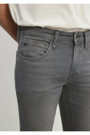 جین متالیک فاق نرمال مردانه ماوی | 424