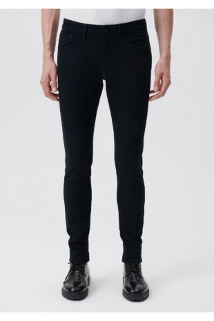 جین سیاه فاق نرمال مردانه ماوی | 42423313