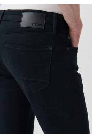 جین سیاه فاق نرمال مردانه ماوی | 42423313