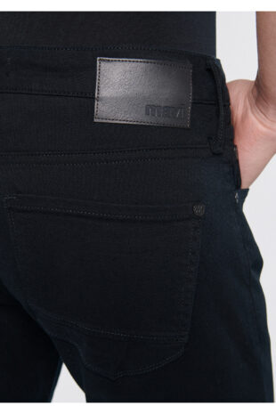 جین سیاه فاق نرمال مردانه ماوی | 42423313