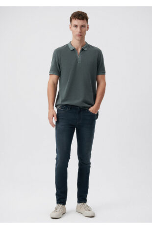 جین لاجورد فاق نرمال مردانه ماوی | 42426976