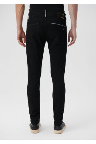 جین سیاه فاق نرمال مردانه ماوی | 42431036