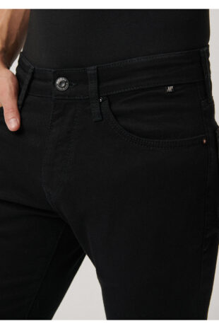 جین سیاه فاق نرمال مردانه ماوی | 42431036