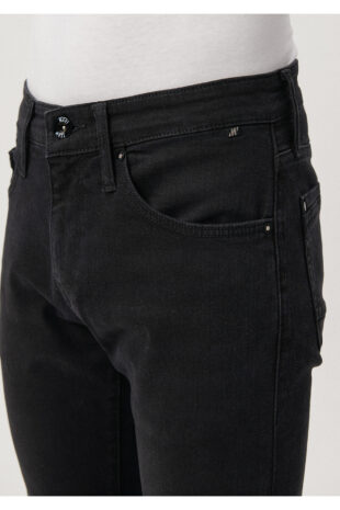 جین خاکستری فاق نرمال مردانه ماوی | 42432620