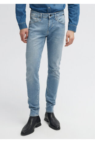 جین لاجورد فاق نرمال مردانه ماوی | 001070-33974