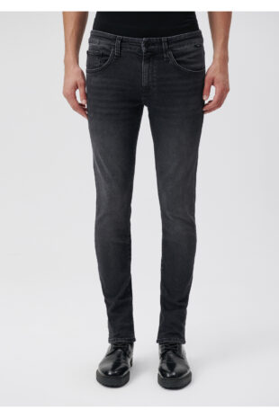 جین خاکستری فاق نرمال مردانه ماوی | 001070-34804