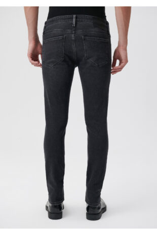 جین خاکستری فاق نرمال مردانه ماوی | 001070-34804