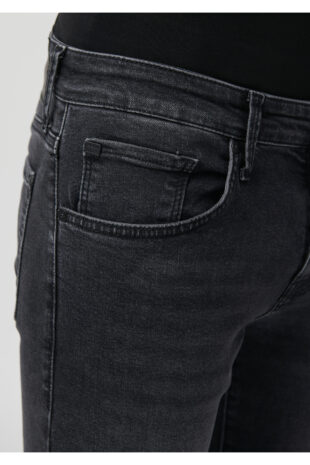 جین خاکستری فاق نرمال مردانه ماوی | 001070-34804