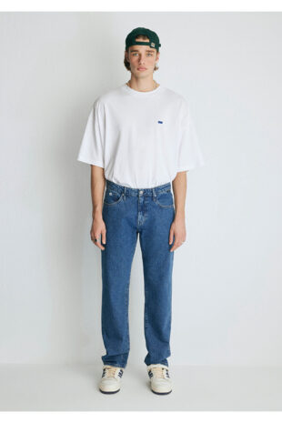 جین آبی فاق نرمال مردانه ماوی | 10039