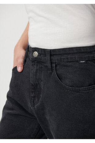 جین خاکستری فاق نرمال مردانه ماوی | 10039