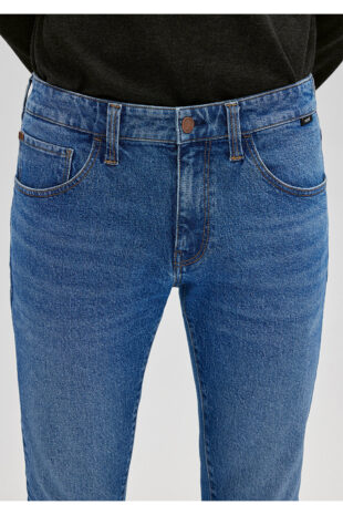 جین آبی فاق نرمال مردانه ماوی | 1070