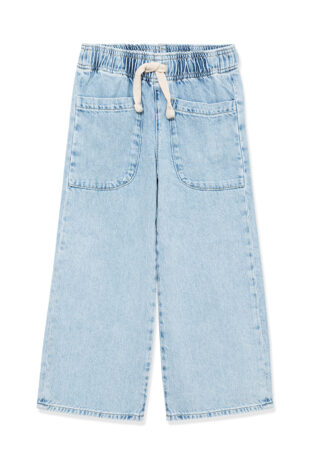 جین متالیک فاق نرمال دخترانه ماوی | 7010405