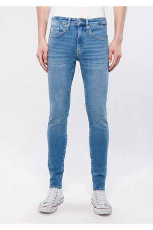 جین لاجورد فاق نرمال مردانه ماوی | 762