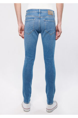 جین لاجورد فاق نرمال مردانه ماوی | 762