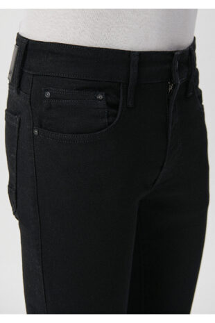 جین سیاه فاق نرمال مردانه ماوی | 762