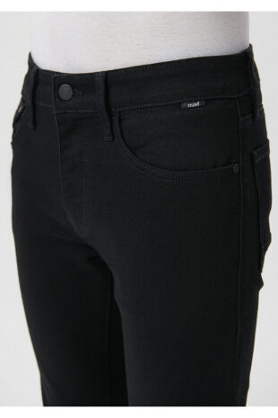 جین سیاه فاق نرمال مردانه ماوی | 762