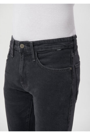 جین خاکستری فاق نرمال مردانه ماوی | 76235214