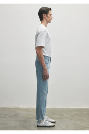 جین آبی فاق نرمال مردانه ماوی | 10172