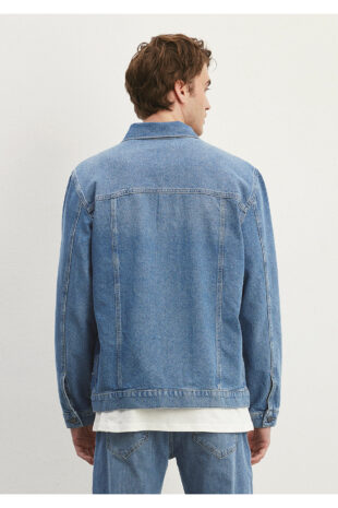 جین آبی فاق نرمال مردانه ماوی | TYC0D8EF92FA369430