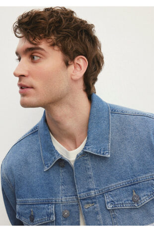 جین آبی فاق نرمال مردانه ماوی | TYC0D8EF92FA369430