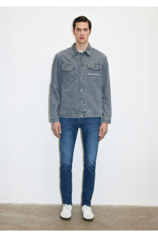 جین آبی فاق نرمال مردانه ماوی | TYCUS09V6N170943564644646