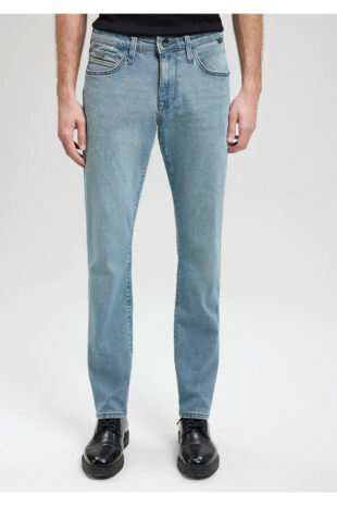 جین آبی فاق نرمال مردانه ماوی | 351