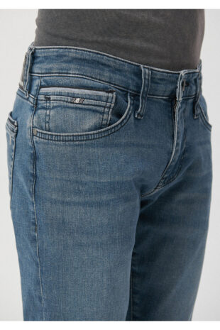 جین آبی فاق نرمال مردانه ماوی | 351