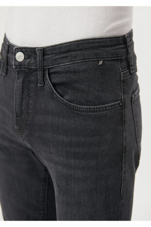 جین خاکستری فاق نرمال مردانه ماوی | 351