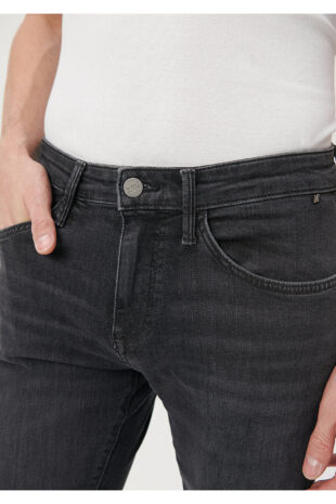 جین خاکستری فاق نرمال مردانه ماوی | 351