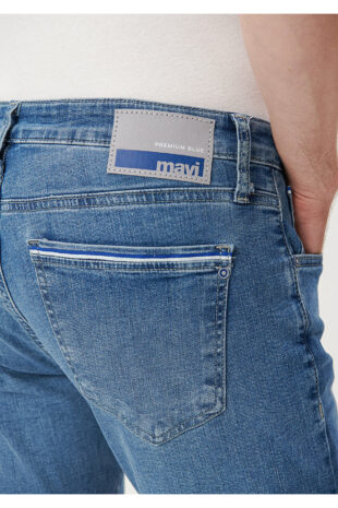 جین آبی فاق نرمال مردانه ماوی | 351