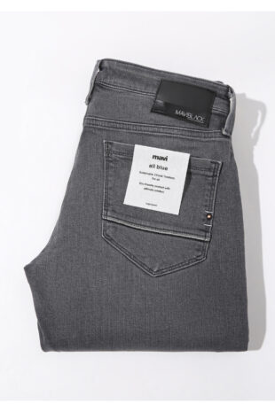 جین خاکستری فاق نرمال مردانه ماوی | 35132195