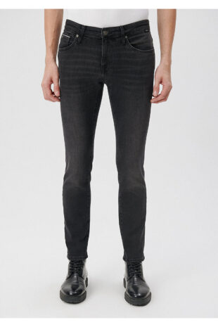 جین بژ فاق نرمال مردانه ماوی | 35133159