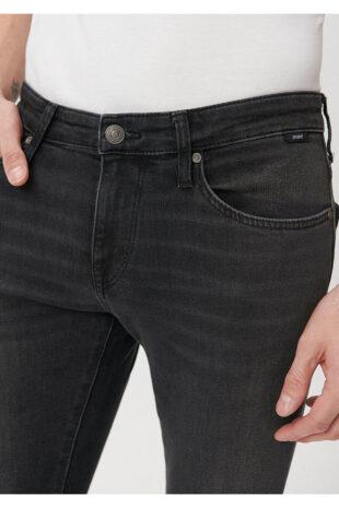 جین بژ فاق نرمال مردانه ماوی | 35133159