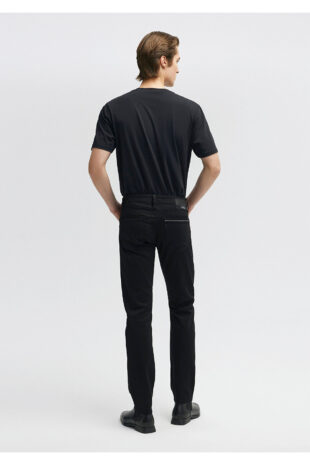 جین سیاه فاق نرمال مردانه ماوی | 35133304