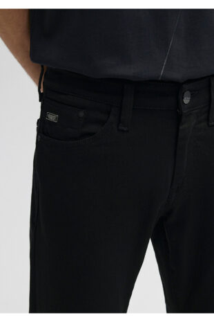 جین سیاه فاق نرمال مردانه ماوی | 35133304