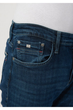 جین آبی فاق نرمال مردانه ماوی | 378