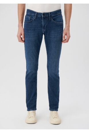 جین آبی فاق نرمال مردانه ماوی | 351