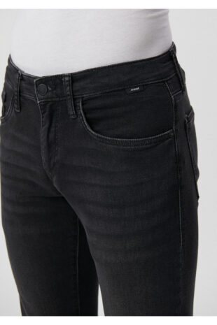 جین خاکستری فاق نرمال مردانه ماوی | 351