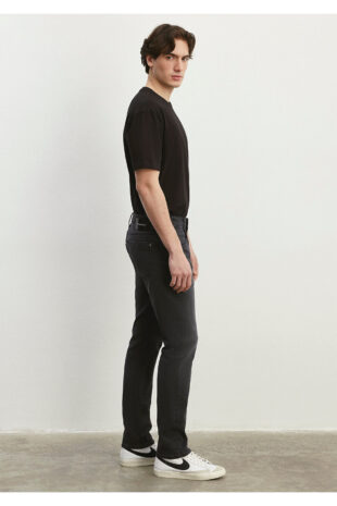 جین خاکستری فاق نرمال مردانه ماوی | 351