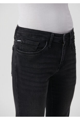 جین خاکستری فاق نرمال مردانه ماوی | 351