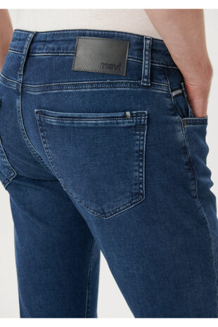 جین آبی فاق نرمال مردانه ماوی | 351