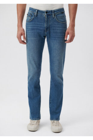 جین آبی فاق نرمال مردانه ماوی | 378