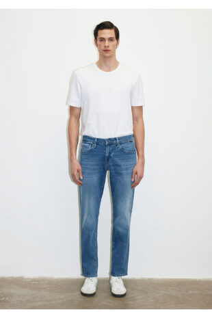 جین آبی فاق نرمال مردانه ماوی | 378